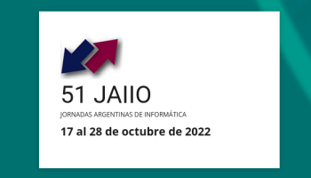 titulo 51 JAIIO jornadas argentinas de informática 17 al 28 de octubre de 2022