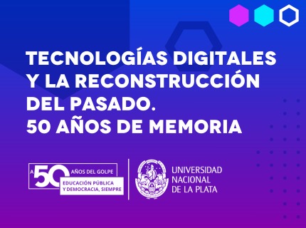 Banner colorido con ilustraciones de jóvenes moviéndose; título en blanco sobre una forma geométrica: El barrio va a la Universidad: Alfabetización Digital y Lectoescritura.